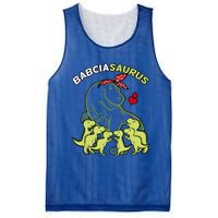 Babciasaurus Babcia 6 Dinosaur Mother's Day Great Gift Mesh Reversible Basketball Jersey Tank