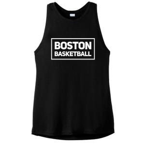 Boston Basketball Ladies PosiCharge Tri-Blend Wicking Tank