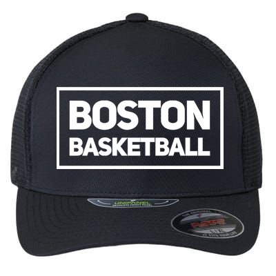Boston Basketball Flexfit Unipanel Trucker Cap