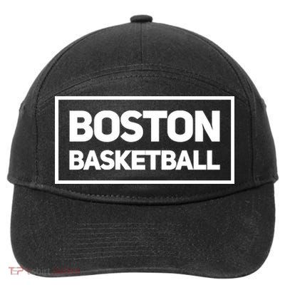 Boston Basketball 7-Panel Snapback Hat