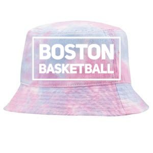 Boston Basketball Tie-Dyed Bucket Hat