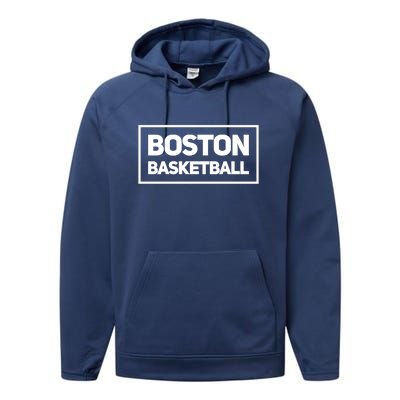 Boston Basketball Performance Fleece Hoodie