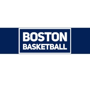 Boston Basketball Bumper Sticker