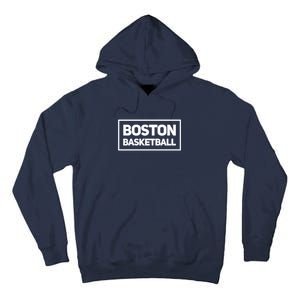 Boston Basketball Tall Hoodie