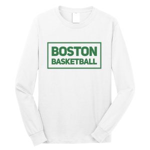 Boston Basketball Long Sleeve Shirt