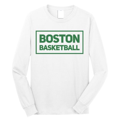 Boston Basketball Long Sleeve Shirt