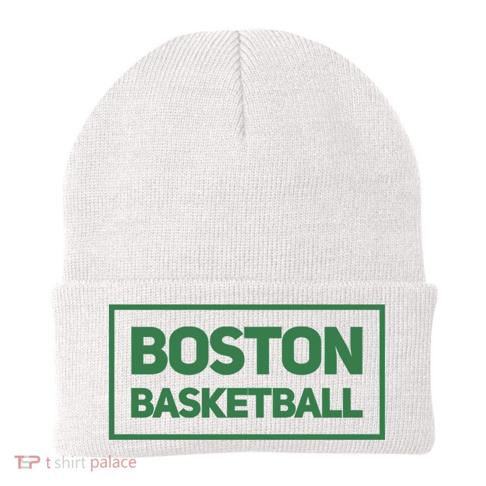 Boston Basketball Beanie