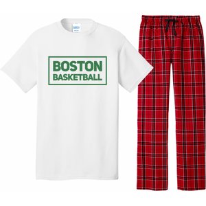 Boston Basketball Pajama Set