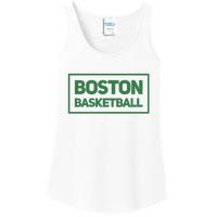 Boston Basketball Ladies Essential Tank