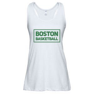 Boston Basketball Ladies Essential Flowy Tank