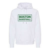 Boston Basketball Premium Hoodie