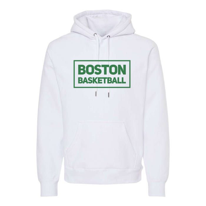 Boston Basketball Premium Hoodie