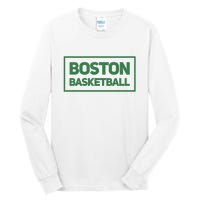 Boston Basketball Tall Long Sleeve T-Shirt