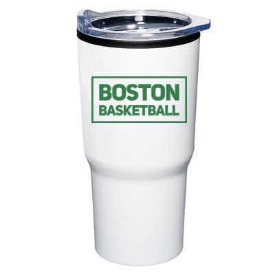 Boston Basketball Tumbler