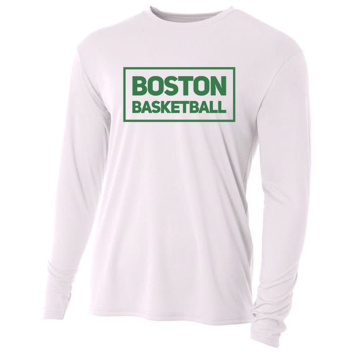 Boston Basketball Cooling Performance Long Sleeve Crew