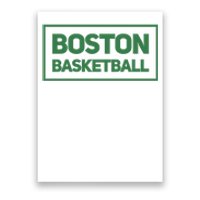 Boston Basketball Poster