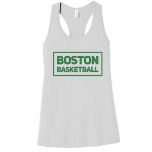 Boston Basketball Women's Racerback Tank