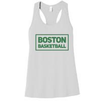 Boston Basketball Women's Racerback Tank