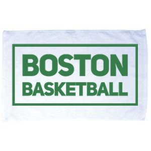 Boston Basketball Microfiber Hand Towel