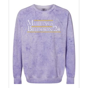 Blue By 90 Mullings Bredeson 24 Colorblast Crewneck Sweatshirt