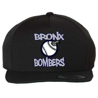 Bronx Bombers Alternate Wool Snapback Cap