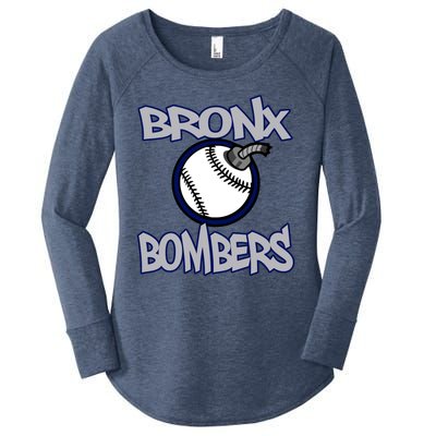 Bronx Bombers Alternate Women's Perfect Tri Tunic Long Sleeve Shirt