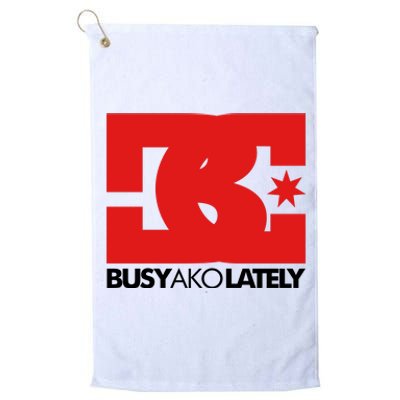 Bc Busy Ako Lately Platinum Collection Golf Towel