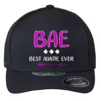 Bae Best Auntie Ever Flexfit Unipanel Trucker Cap