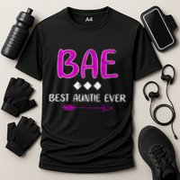 Bae Best Auntie Ever Cooling Performance Crew T-Shirt