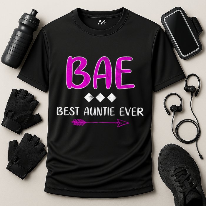 Bae Best Auntie Ever Cooling Performance Crew T-Shirt