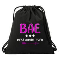 Bae Best Auntie Ever Drawstring Bag