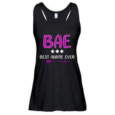Bae Best Auntie Ever Ladies Essential Flowy Tank