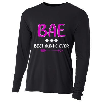 Bae Best Auntie Ever Cooling Performance Long Sleeve Crew
