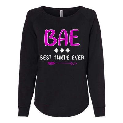 Bae Best Auntie Ever Womens California Wash Sweatshirt