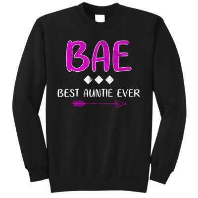 Bae Best Auntie Ever Tall Sweatshirt