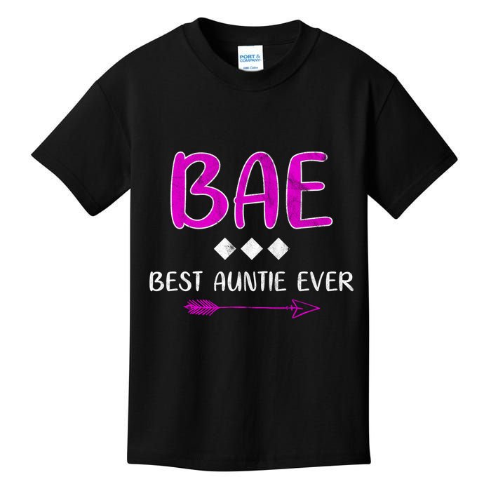 Bae Best Auntie Ever Kids T-Shirt
