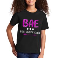 Bae Best Auntie Ever Kids T-Shirt