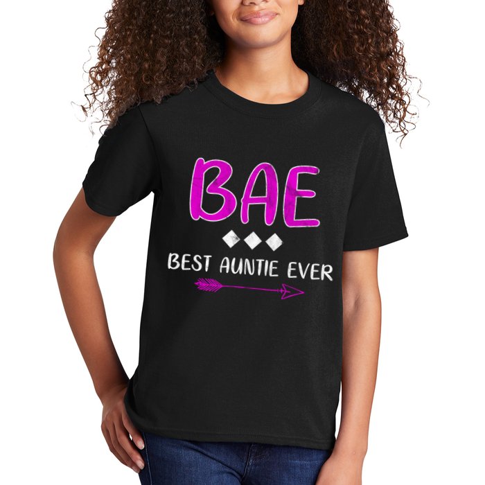 Bae Best Auntie Ever Kids T-Shirt