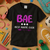 Bae Best Auntie Ever Kids T-Shirt