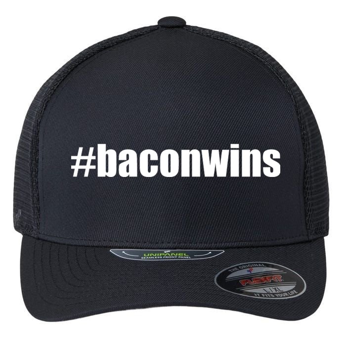 #Baconwins Flexfit Unipanel Trucker Cap