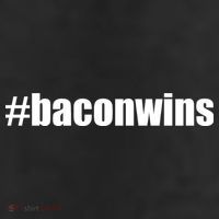 #Baconwins 11oz C Handle Ceramic Mug