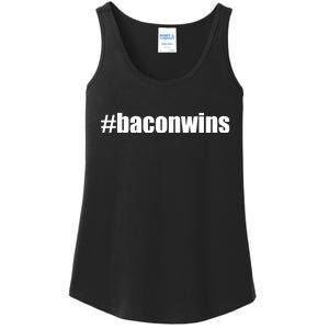 #Baconwins Ladies Essential Tank