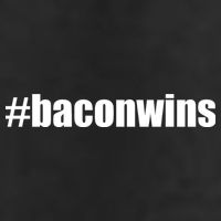 #Baconwins Large Microfiber Waffle Golf Towel