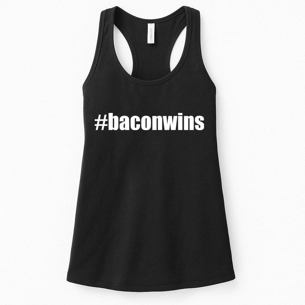 #Baconwins Womens Tank Top