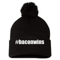 #Baconwins Pom Pom 12in Knit Beanie