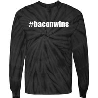 #Baconwins Tie-Dye Long Sleeve Shirt