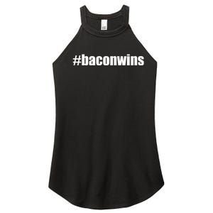 #Baconwins Women's Perfect Tri Rocker Tank