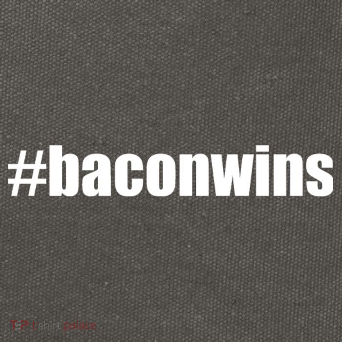 #Baconwins Cotton Canvas Backpack