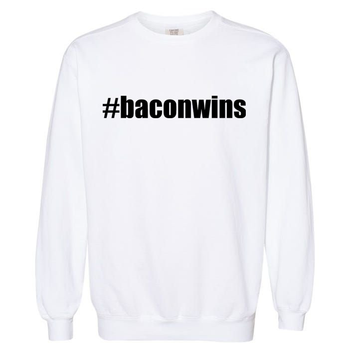 #Baconwins Garment-Dyed Sweatshirt