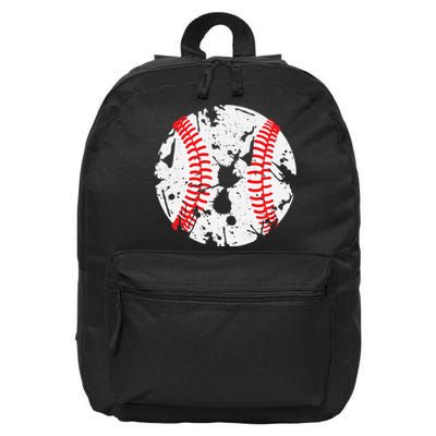 Baseball 16 in Basic Backpack